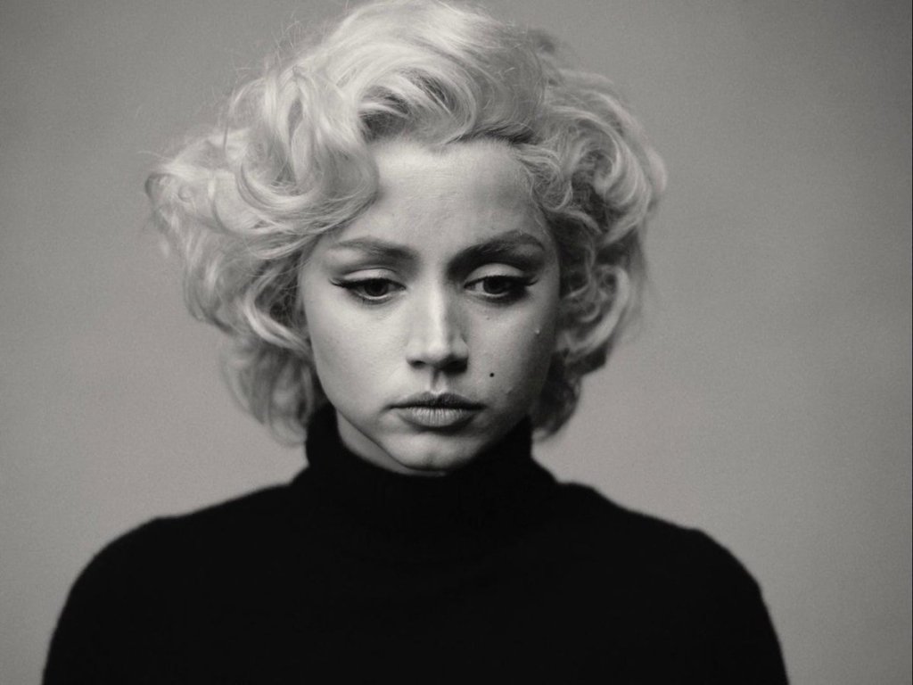 Blonde .. or Norma Jeane’s&nbsp;gaze.